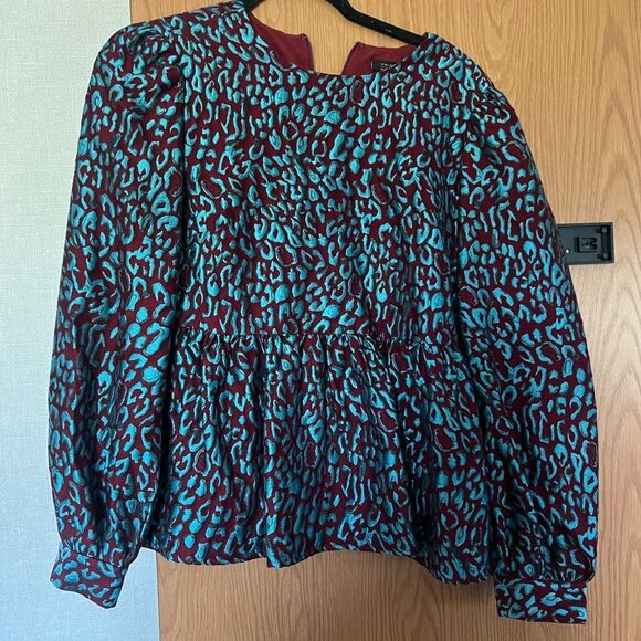 HALOGEN COLOR BLOUSE - Picture 3 of 4